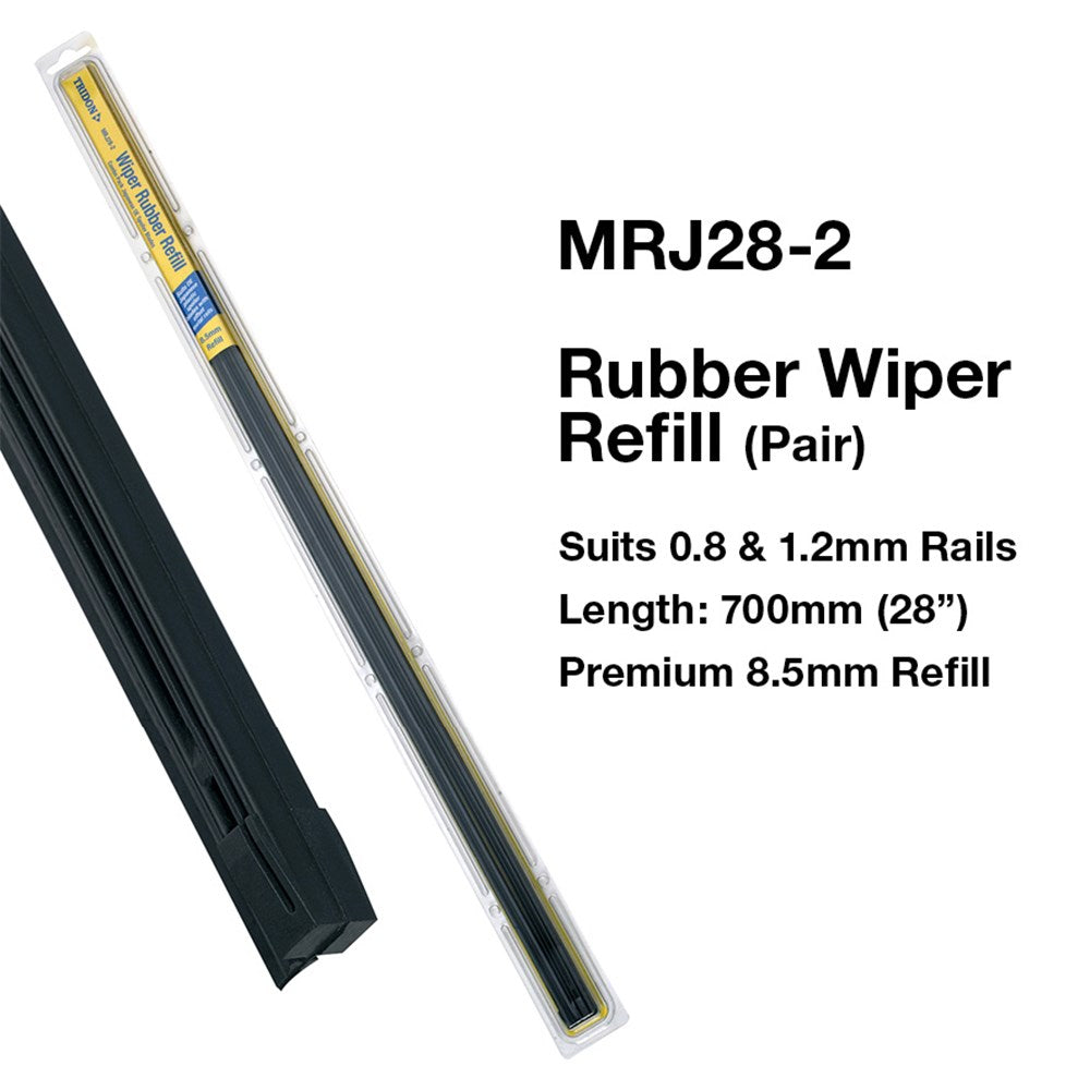 Tridon Rubber Refills - Japanese Spoiler Blade (Pair) 28In - MRJ28-2