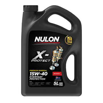 Nulon PRO15W40-5 X-Protect 15W-40 Premium Mineral Everyday Protection Engine Oil 5L (Pickup Only)