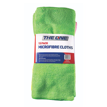 The One 15-Pack of Multipurpose Detailing Microfibre Cloths - THMC15PK