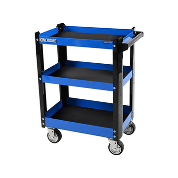 Kincrome Evolution 150kg Capacity 3-Tier Workshop Tool Cart Trolley - K7923 (Bulky Item, Freight Charges Apply)
