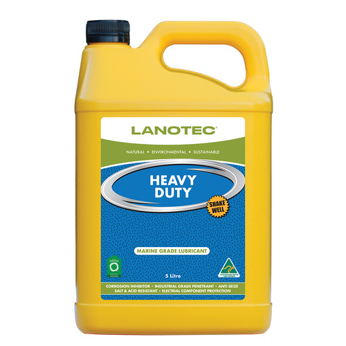 Lanotec Heavy Duty Liquid Lanolin Lubricant and Corrosion Inhibitor - 5L - HD-0005