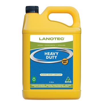 Lanotec Heavy Duty Liquid Lanolin Lubricant and Corrosion Inhibitor - 5L - HD-0005