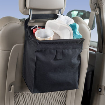 High Road Trash Stash(R) Portable Garbage Storage Bag - TS-BLACKBLK