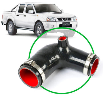 SAAS SSH4301 - Silicone Airbox to Turbo Intake Clean Air Pipe Compatible with Nissan Navara D22 ZD30