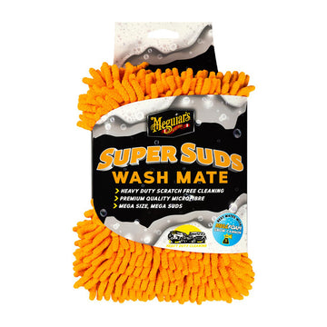 Meguiar's Super Suds Wash Mate Microfibre Car Wash Sponge - AG1025
