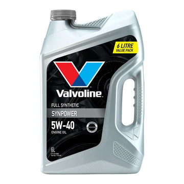 Valvoline Synpower 5W-40 Full Synthetic Engine Oil 6L - 1155.06 (Pickup Only)