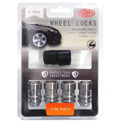 SAAS Lock Nuts Internal Star Bulge 7/16 UNF Pk 4 - 933520