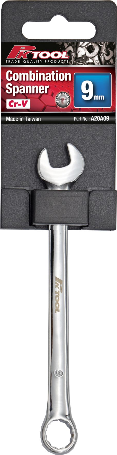 PKTool 9mm Combination Spanner - A20A09 (Pickup Only)