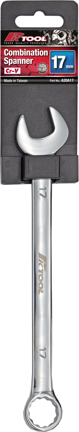 PKTool 17mm Combination Spanner - A20A17 (Pickup Only)