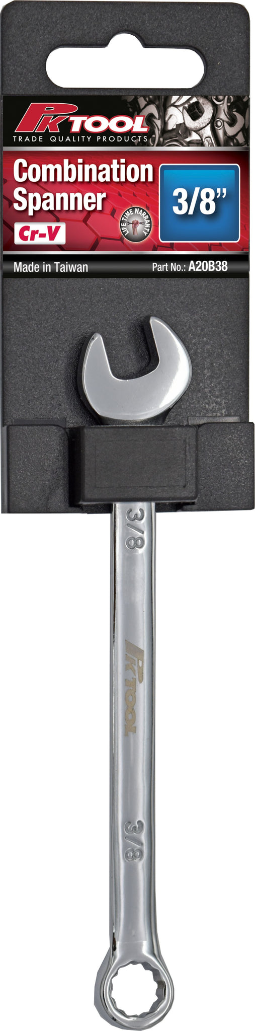 PKTool 3/8 inch Combination Spanner - A20B38 (Pickup Only)