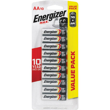 Energizer Max AA 10Pk - E000029100