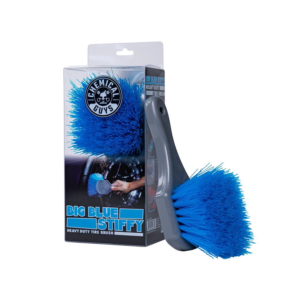 Chemical Guys Blue Stiffy Brush for Tires - ACCG05