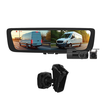 Aerpro 9.6" Digital E-Mirror with Front & Rear DVR Cameras to suit Ford & VW (with Rain Sensor) - AEM2RB58