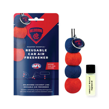Smelly Balls Melbourne Demon Reusable Car Air Freshener Set - AFL445AI