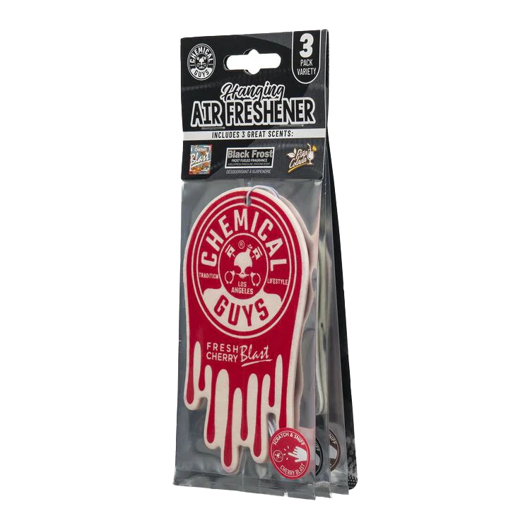 Chemical Guys 3 Pack Hanging Air Fresheners - AIR404