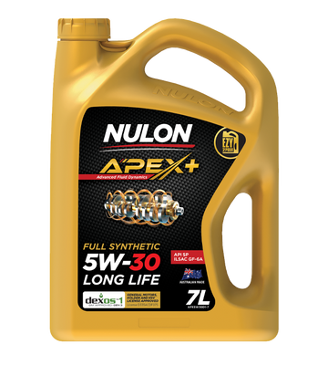 Nulon APX5W30D1-7 Apex+ 5W-30 Full Synthetic Long Life engine oil 7L (Pickup only)