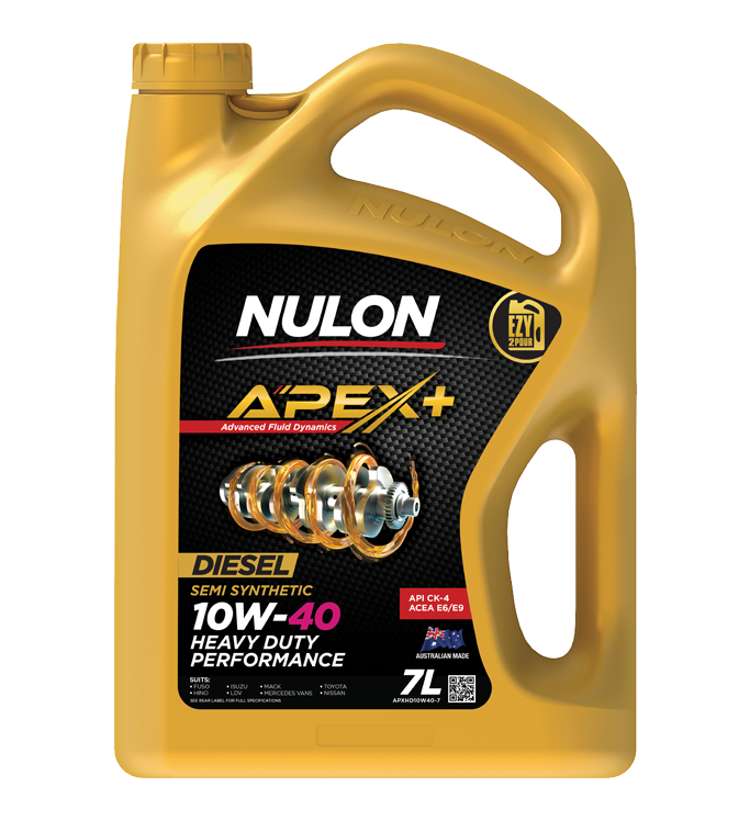 Nulon APXHD10W40-7 Diesel Semi Synthetic 10w-40 Engine Oil 7L