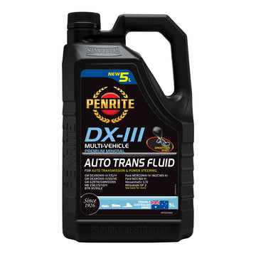 Penrite ATFDX3005 Mineral Auto Transmission Fluid DX-III 5L (Pickup Only)