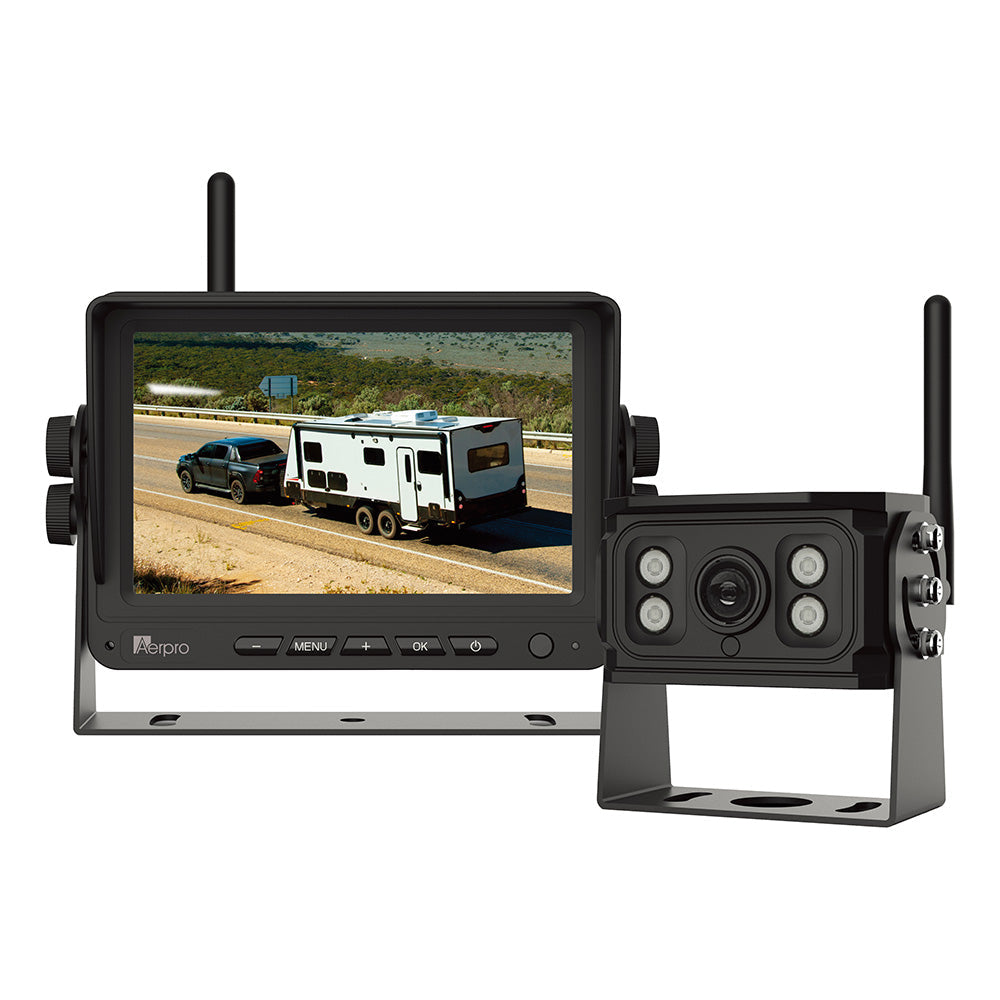 Aerpro AVK5W1 5" Wireless Heavy Duty Monitor 720P HD Camera Kit
