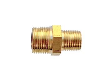 Emax Brass Double Male Fitting1/4Inch X 3/8Inch EMM06-04