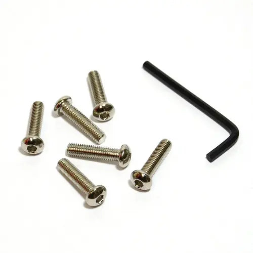SAAS Boss Kit Bright Allen Key Screws x 6 - BKS02