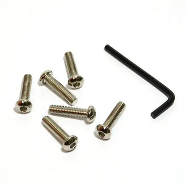 SAAS Boss Kit Bright Allen Key Screws x 6 - BKS02