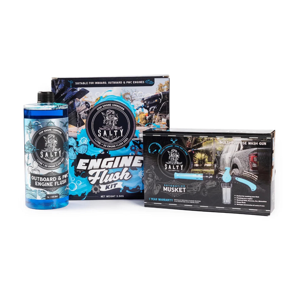 Salty Captain Engine Flush Kit - BUNEFLK1L