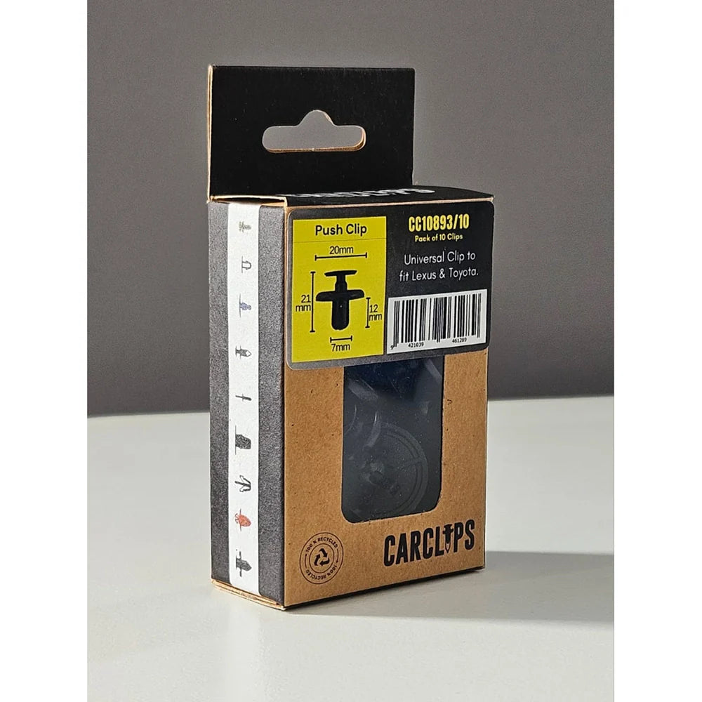 Carclips Engine Splash Shieldand Fender Liner Clip - CC10893/10