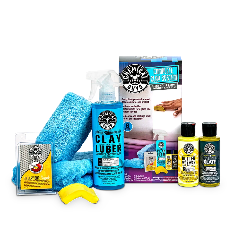 Chemical Guys Complete Clay System (6 Items) - CLY700