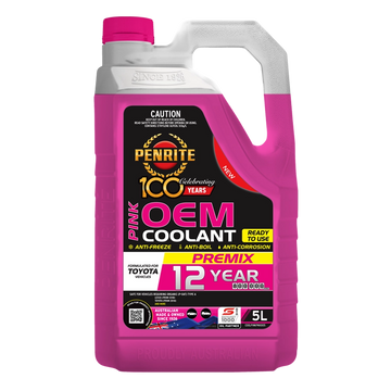 Penrite Pink OEM Coolant Premix 5L - COOLPINKPMX005