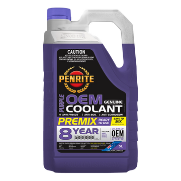 Penrite Purple OEM Coolant Premix 5L - COOLPURPLEPMX005