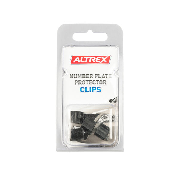 Altrex Auto Altrex Number Plate Protector Push On Clips - 4 Pack - CU4B | Auto One