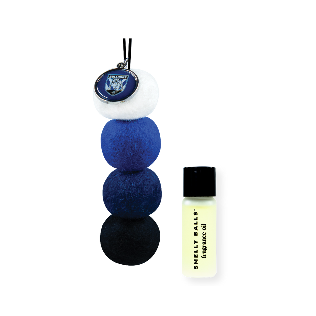 Smelly Balls Canterbury Bankstown Bulldogs Inspired Reusable Air Freshener Starter Set - NRL445AB