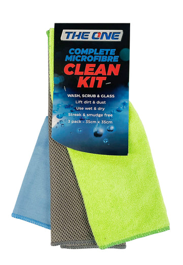 The One Complete Microfibre Clean Kit - TH50105