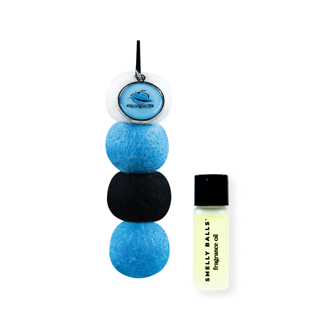 Smelly Balls Cronulla Sharks Inspired Reusable Air Freshener Starter Set - NRL445AL