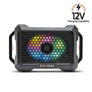 ECOXGEAR Defender 12V Black Portable Speaker - GDI-EXDFNR0112VAU