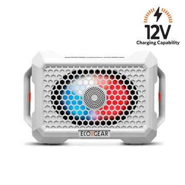 ECOXGEAR Defender 12V White Portable Speaker - GDI-EXDFNR0812VAU