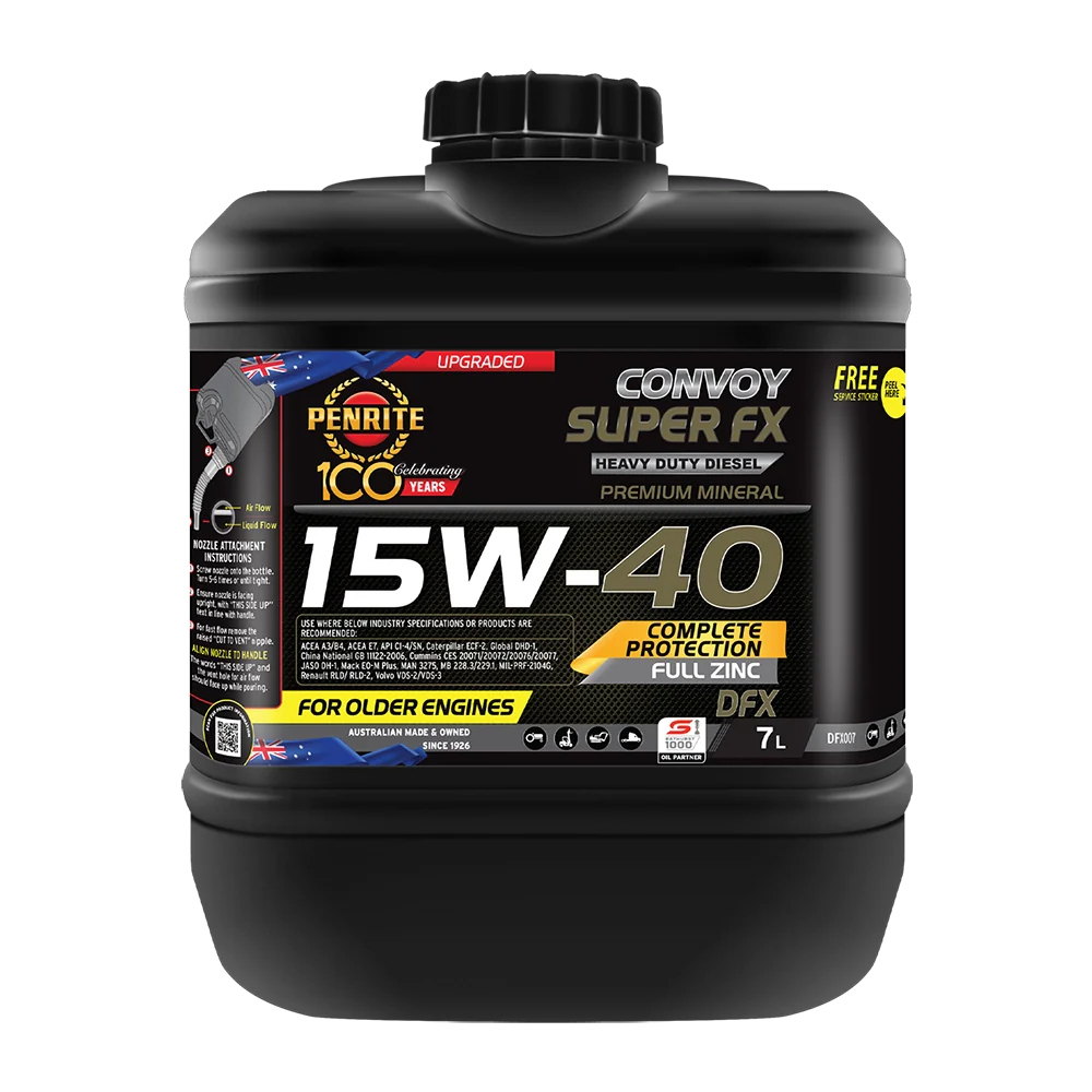 Penrite Convoy Super FX 15W-40 (Premium Mineral) 7L - DFX007  (Pickup Only)