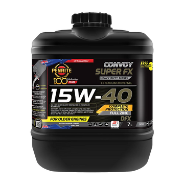 Penrite Convoy Super FX 15W-40 (Premium Mineral) 7L - DFX007  (Pickup Only)