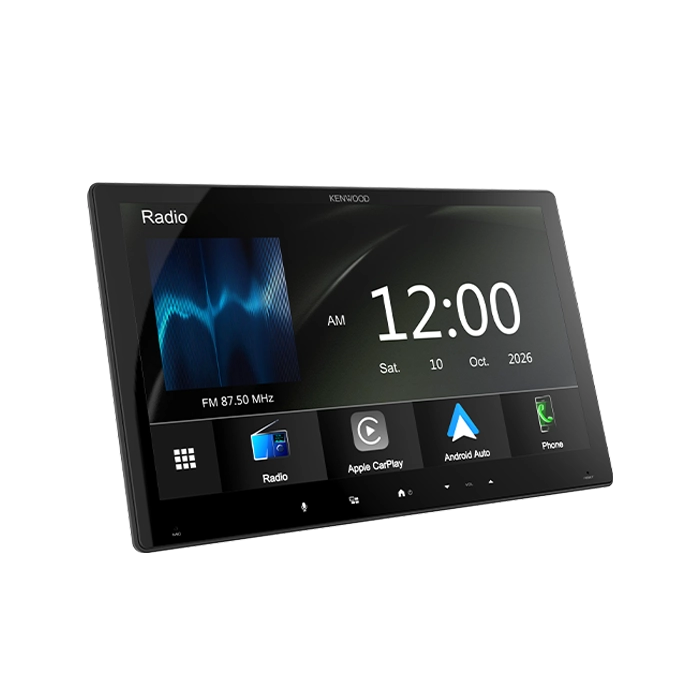 Kenwood 11.6" Floating HD DAB+ Media Receiver with Wireless CarPlay - DMX7412XDS