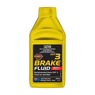 Penrite DOT4 Brake Fluid - 500mL - DOT30005 (Pickup Only)