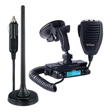 Oricom DTX4300 Plug & Play UHF CB Radio Pack - DTX4300PNP