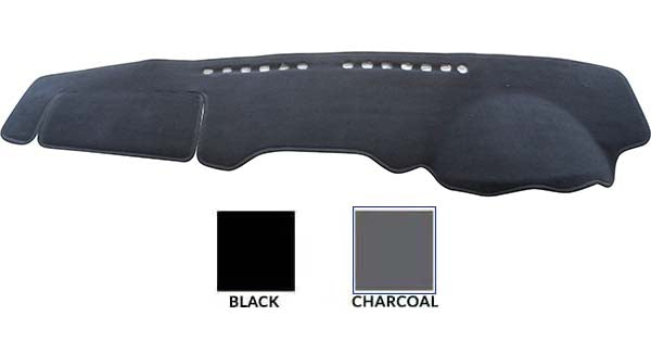 Sunland Dash Mat fits Toyota Hilux - Charcoal T7906