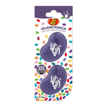 Jelly Belly Duo Vent Air Freshener - Island Punch (Pair) - E302722400
