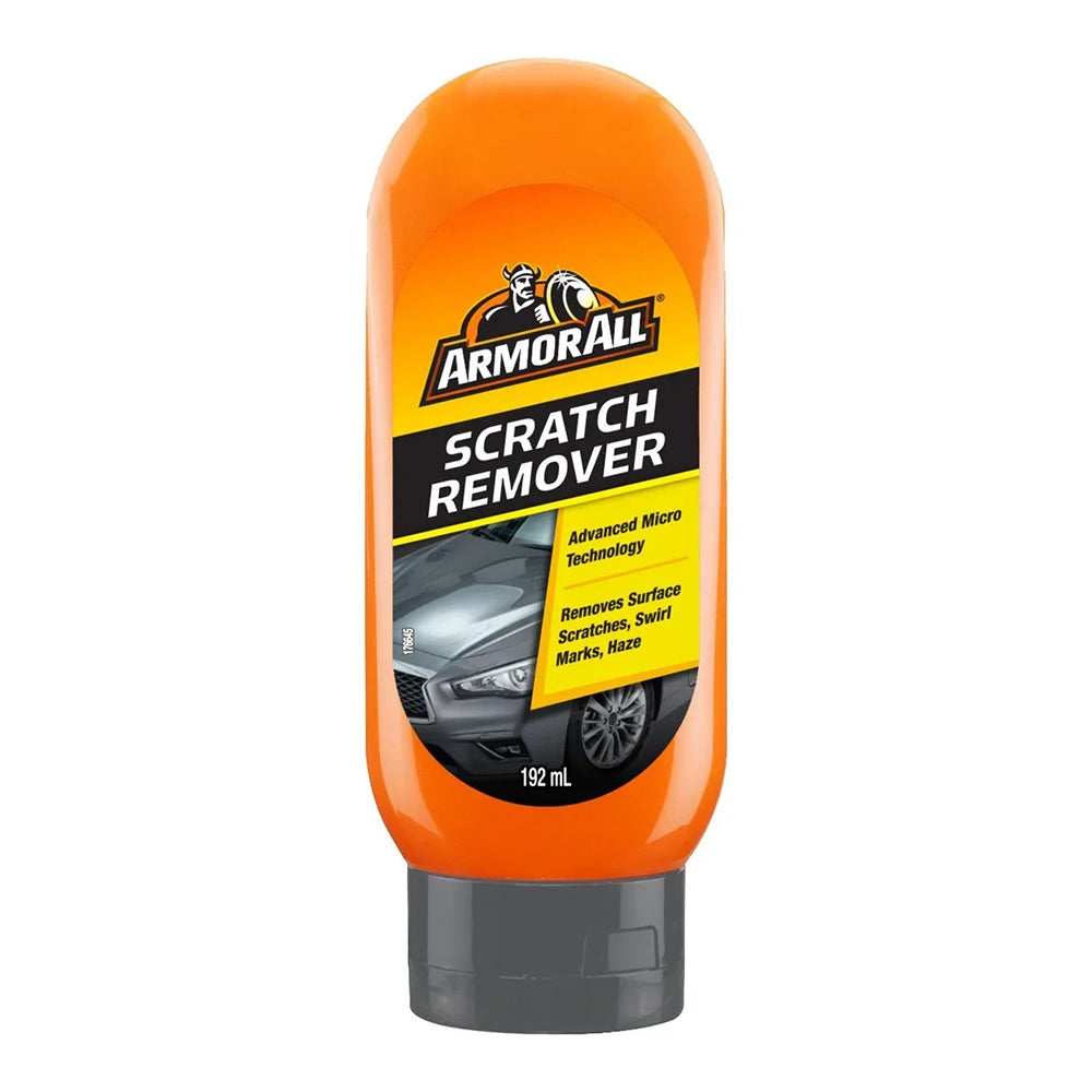ArmorAll scratch remover bottle on a white background