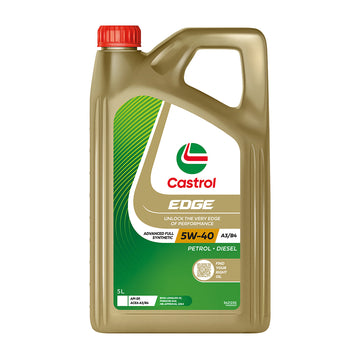 Castrol Edge 5W-40 Full Synthetic A3/B4 Engine Oil - 5L - 3421235 (Pickup Only)