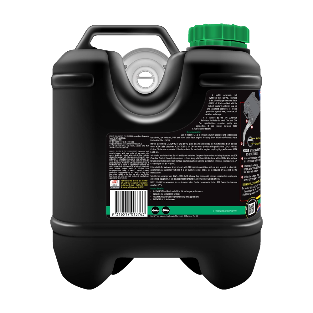 Penrite Enviro+ 10W-40 Full Synthetic 20L - EPLUS10W40020 (Pickup Only)