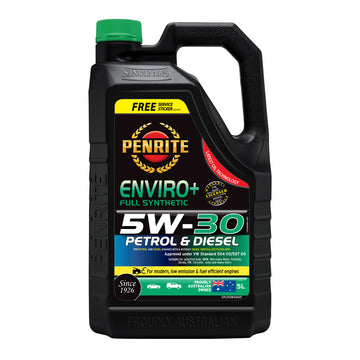 Penrite Enviro+ 5W-30 Full Synthetic Engine Oil 5L - EPLUS5W30005