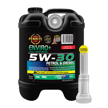 Penrite Enviro+ Full Synthetic Engine Oil 5W-30 20L EPLUS5W30020 (Pickup Only)