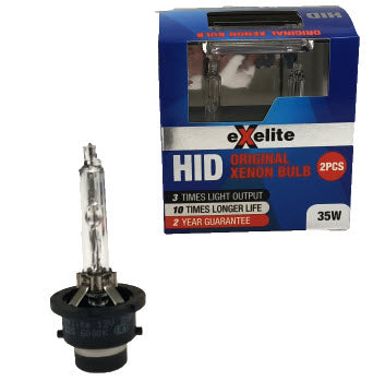 Exelite EXD2S D2S HID Xenon Headlight Globes - Twin Pack